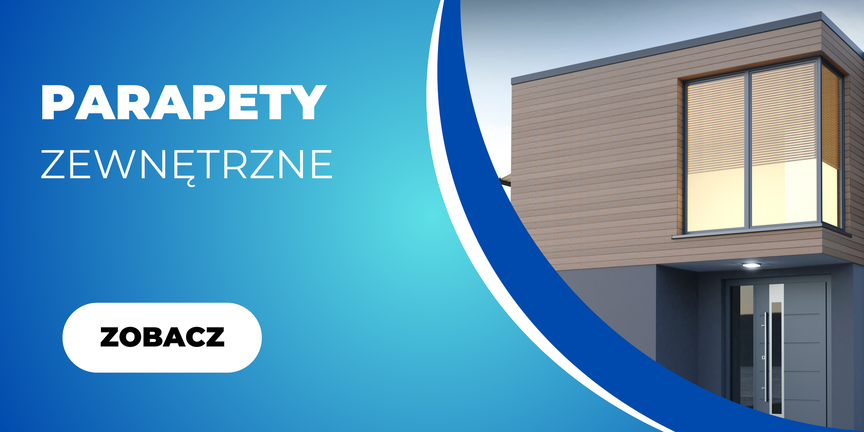 zewnętrzne parapety