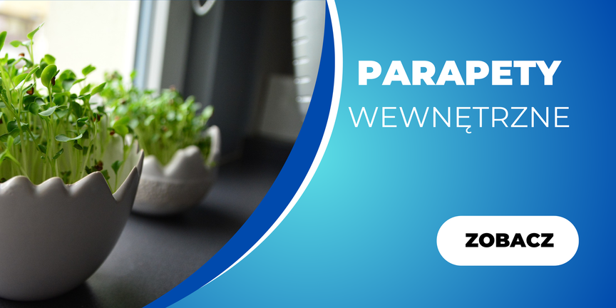 wewnętrzne parapety