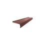 Parapet stalowy standard - Brąz 8017