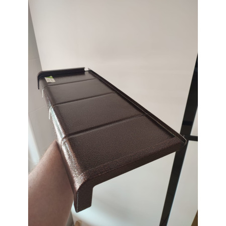 Parapet aluminiowy płytka softline - Antyk Miedź