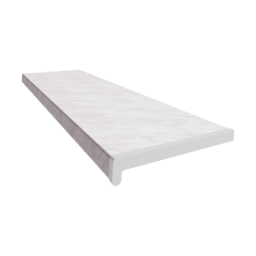 Parapet plastikowy PCV wewnętrzny w kolorze Marmur