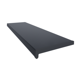 Parapet plastikowy PCV wewnętrzny w kolorze Grafit