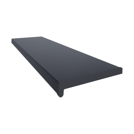 Parapet plastikowy PCV wewnętrzny w kolorze Grafit