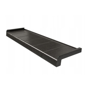 Parapet aluminiowy płytka softline - Antyk Srebrny