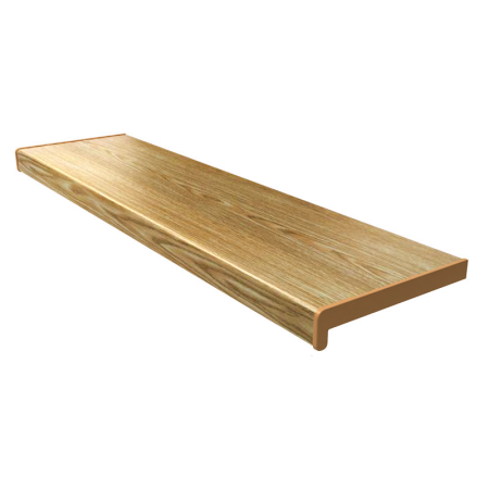 Parapet plastikowy PCV wewnętrzny w kolorze  Dąb Turner