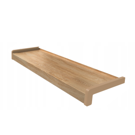 Parapet stalowy standard drewnopodobny - Dąb Turner