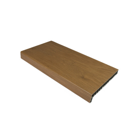Parapet plastikowy PCV wewnętrzny w kolorze Winchester