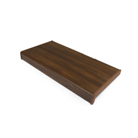 Parapet plastikowy PCV wewnętrzny w kolorze Orzech