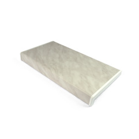 Parapet plastikowy PCV wewnętrzny w kolorze Marmur