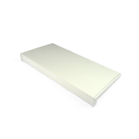 Parapet plastikowy PCV wewnętrzny w kolorze Biały