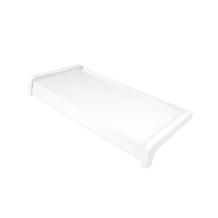 Parapet stalowy standard - Biały 9010