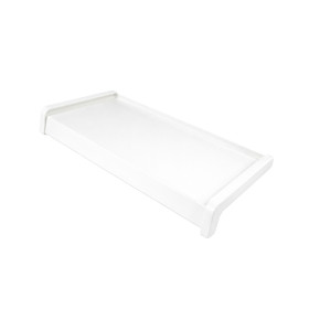 Parapet aluminiowy standardowy - Biały 9016