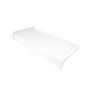 Parapet aluminiowy standardowy - Biały 9016