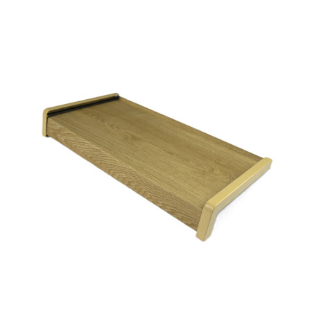 Parapet stalowy standard drewnopodobny - Dąb Turner