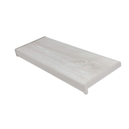 Parapet plastikowy PCV wewnętrzny w kolorze Dąb Bielony