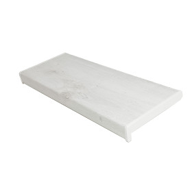 Parapet plastikowy PCV wewnętrzny w kolorze Dąb Śnieżny