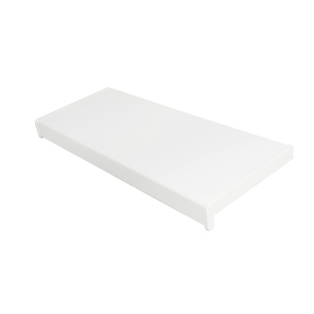 Parapet plastikowy PCV wewnętrzny w kolorze Biały Gładki