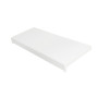 Parapet plastikowy PCV wewnętrzny w kolorze Biały Gładki