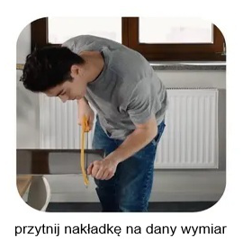 docięcie parapetu